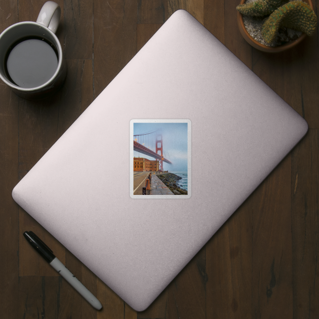 Golden Gate and Fort Point by jforno